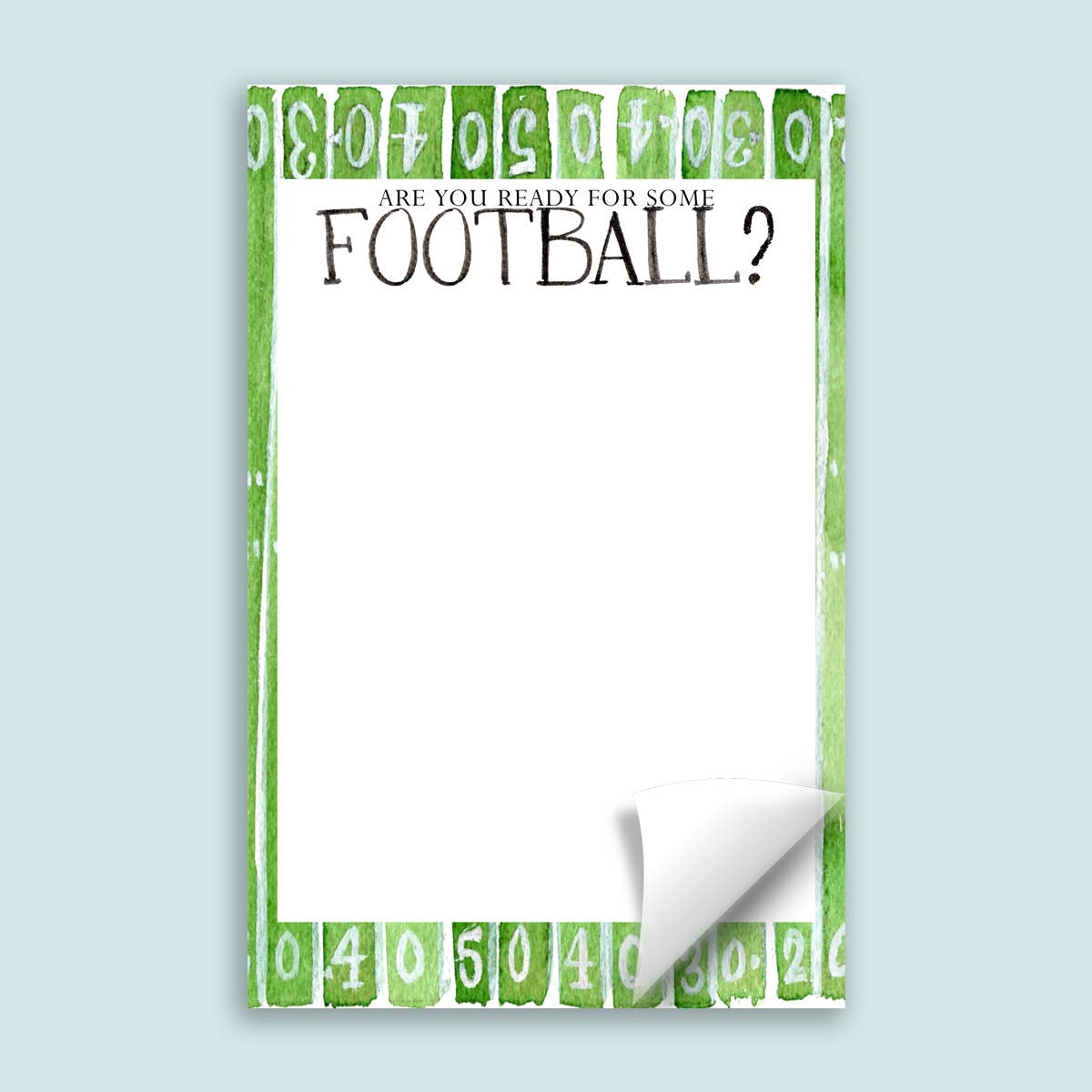 Football Notepad