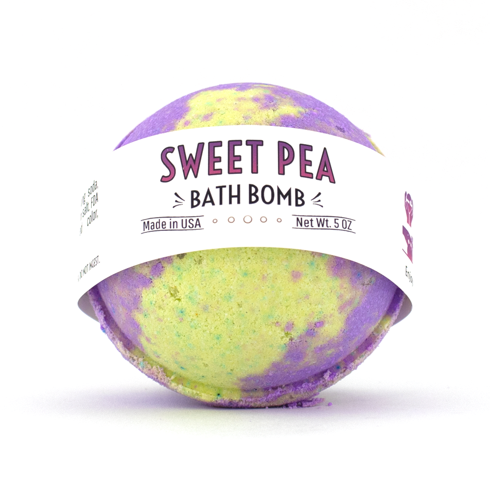 Sweet Pea Bath Bomb
