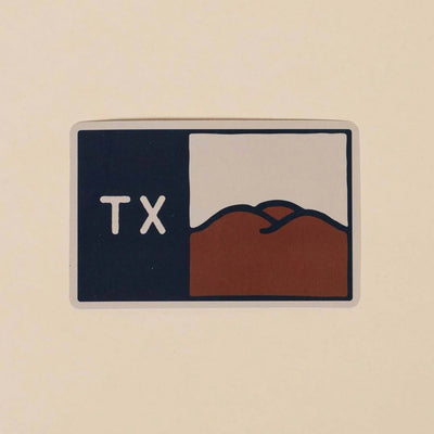 Texas Hill Country Flag Sticker