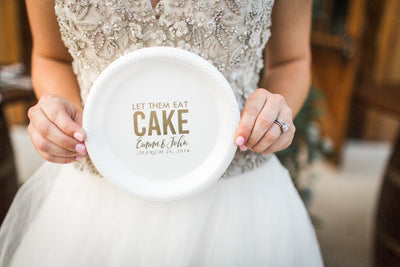 Custom Dessert Cake Plates