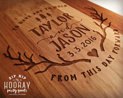 Custom Housewarming Engraved Cutting Board