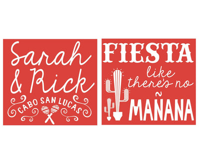 Fiesta Like There's No Manana | Fiesta-Themed Frosted Cup #1433