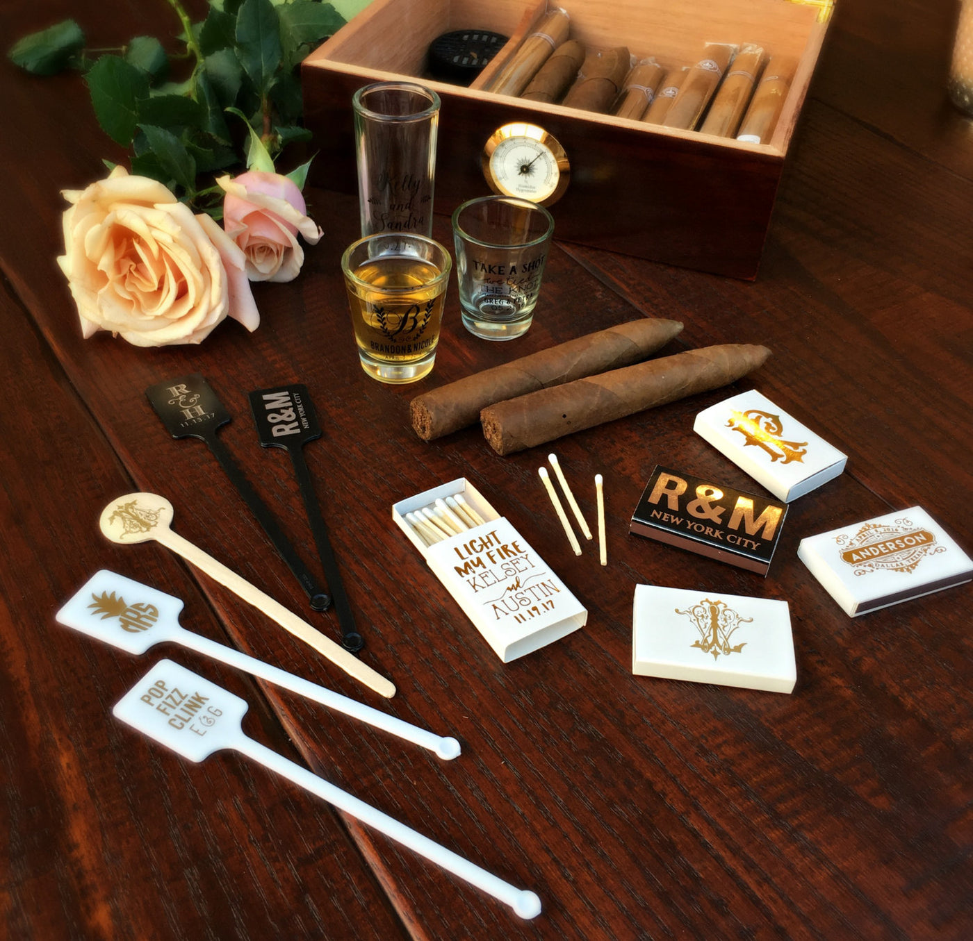 The Perfect Match Wedding Matchboxes #1420