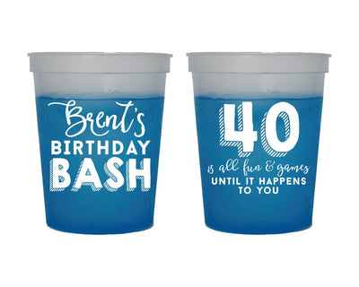 Personalized Birthday Color Changing Mood Cups Design #1530