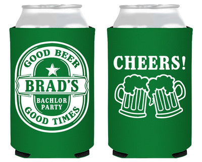 Bachelor Party Can Coolers #1532