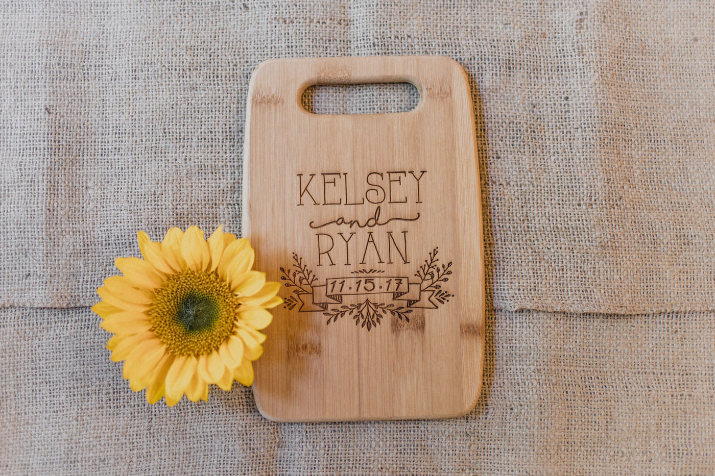 Custom Housewarming Engraved Cutting Board
