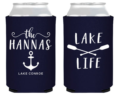 Lake Life Lake Party Can Coolers #1537