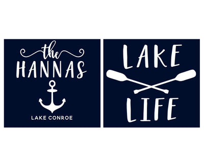 Lake Life Lake Party Can Coolers #1537