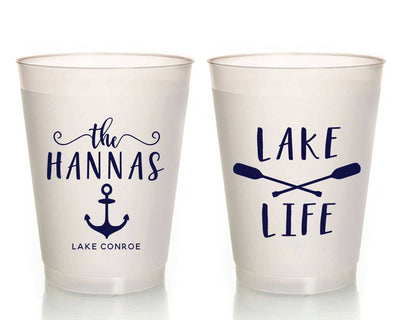 Lake Life Party Frosted Cups #1537