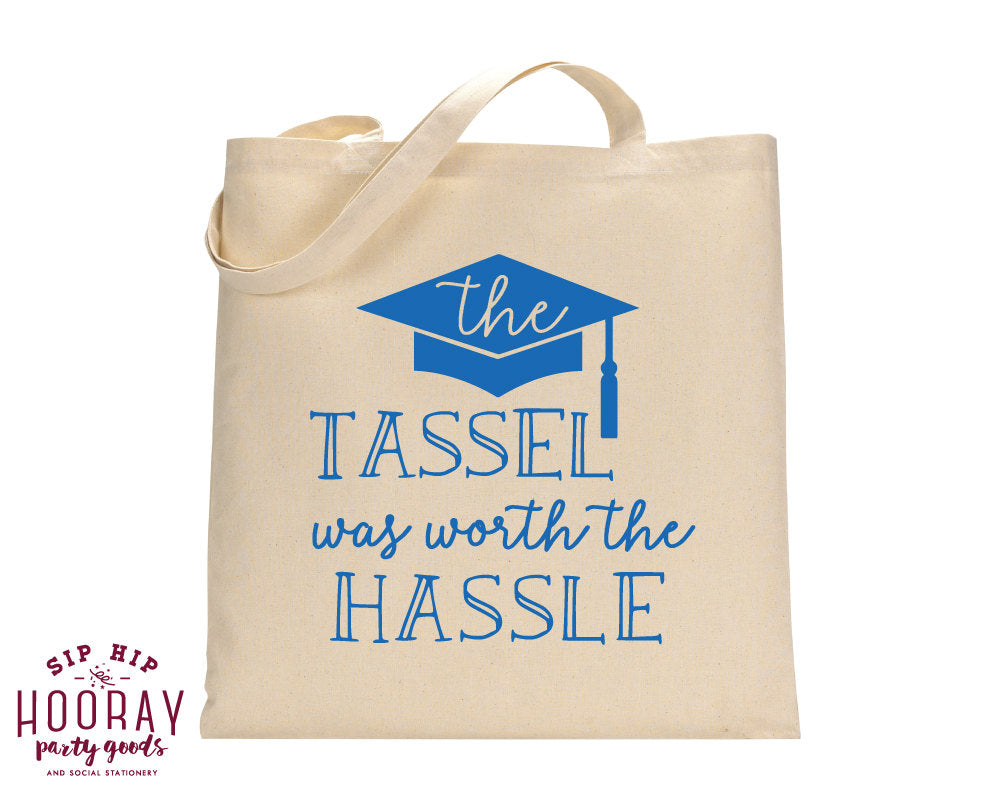 The Hassle Was Worth The Hassle Tote Bags #1452