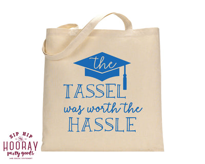 The Hassle Was Worth The Hassle Tote Bags #1452