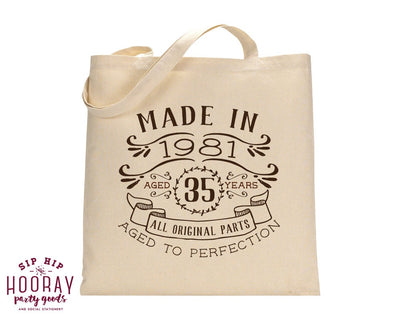 Birthday Party Tote Bag 1460