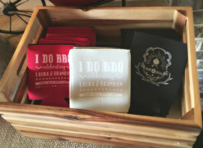 I Do BBQ Engagement Party Can Coolers #1458