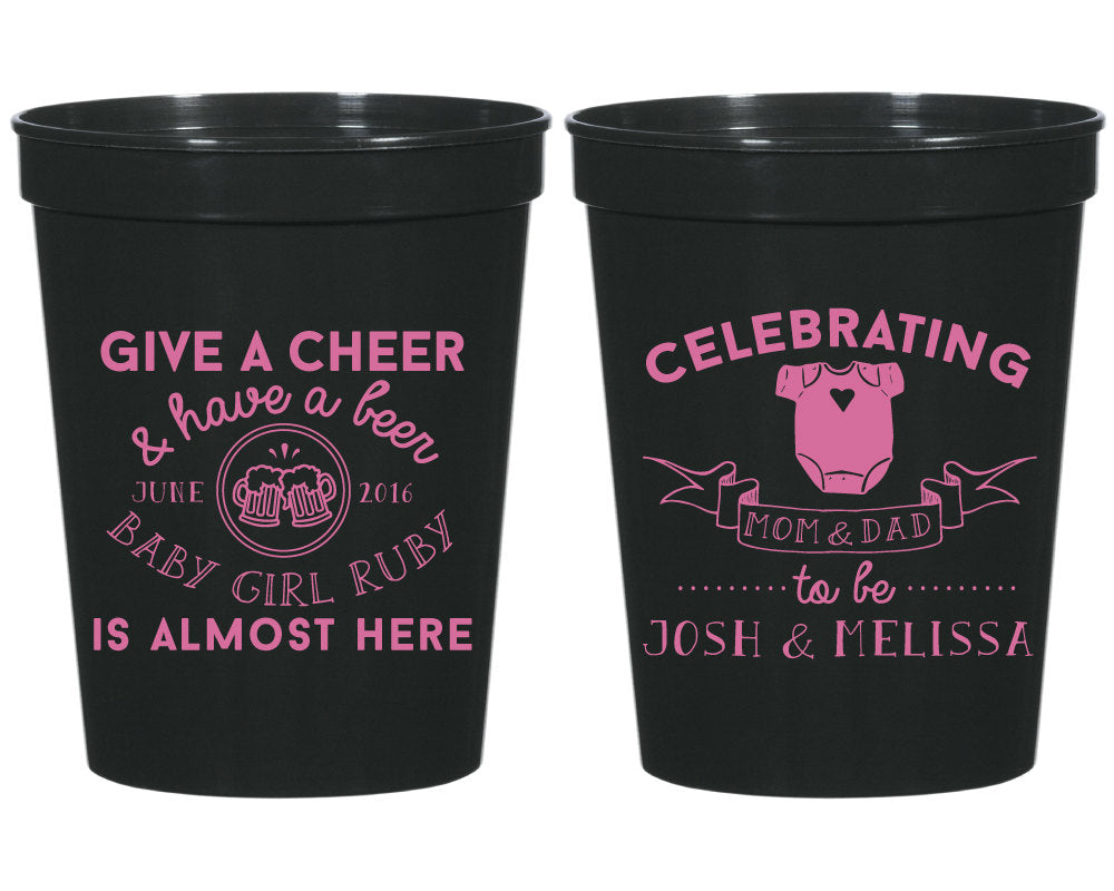 Baby Shower Stadium Cups #1467