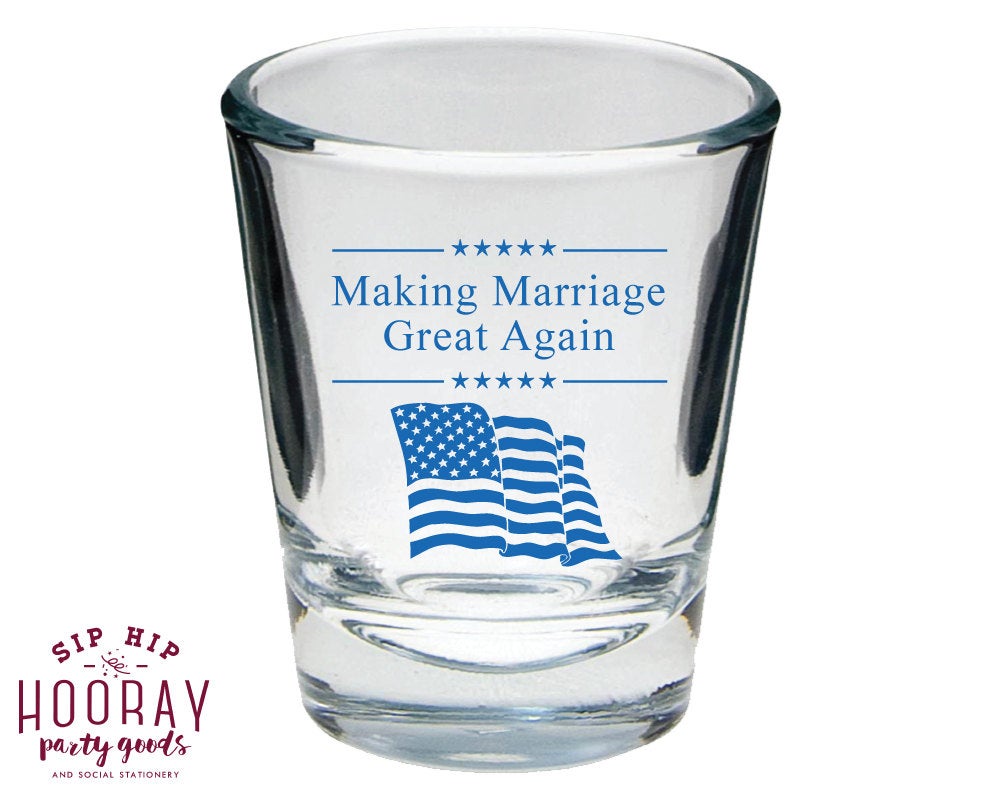 American Flag Shot Glasses #1479