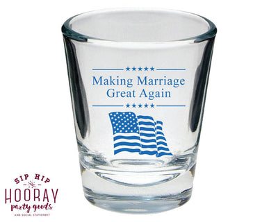 American Flag Shot Glasses #1479