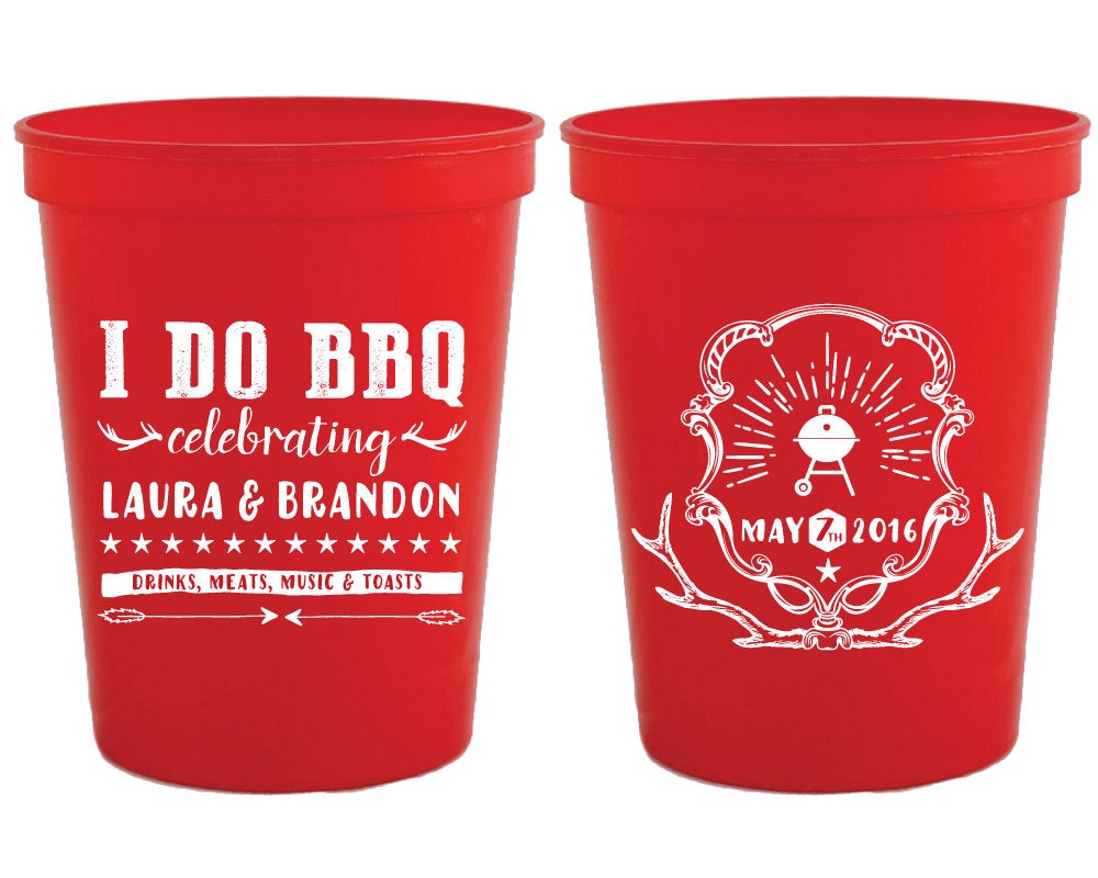 I Do BBQ Stadium Cup Design #1458