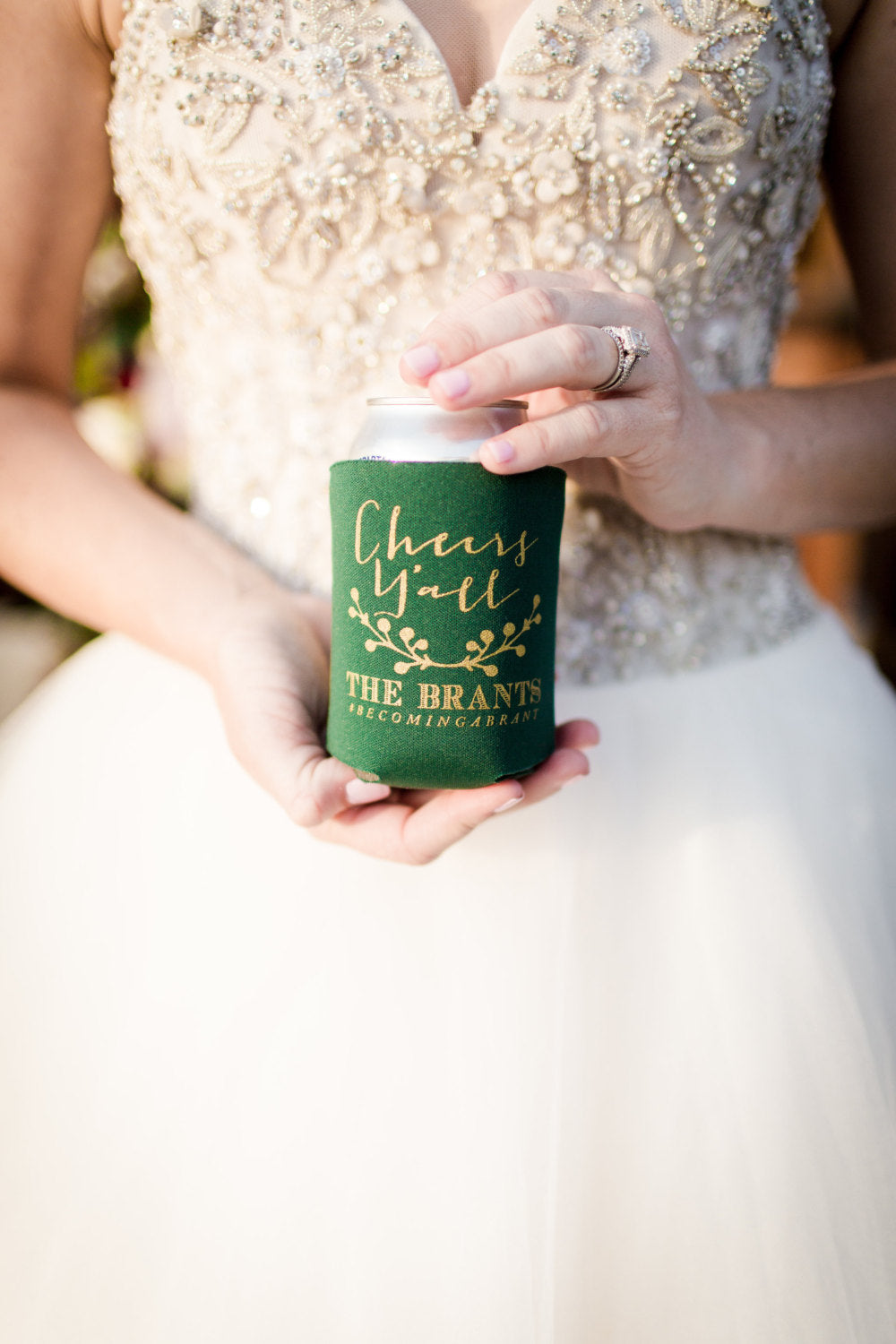 Cheers Y'all Rustic Can Coolers #1024