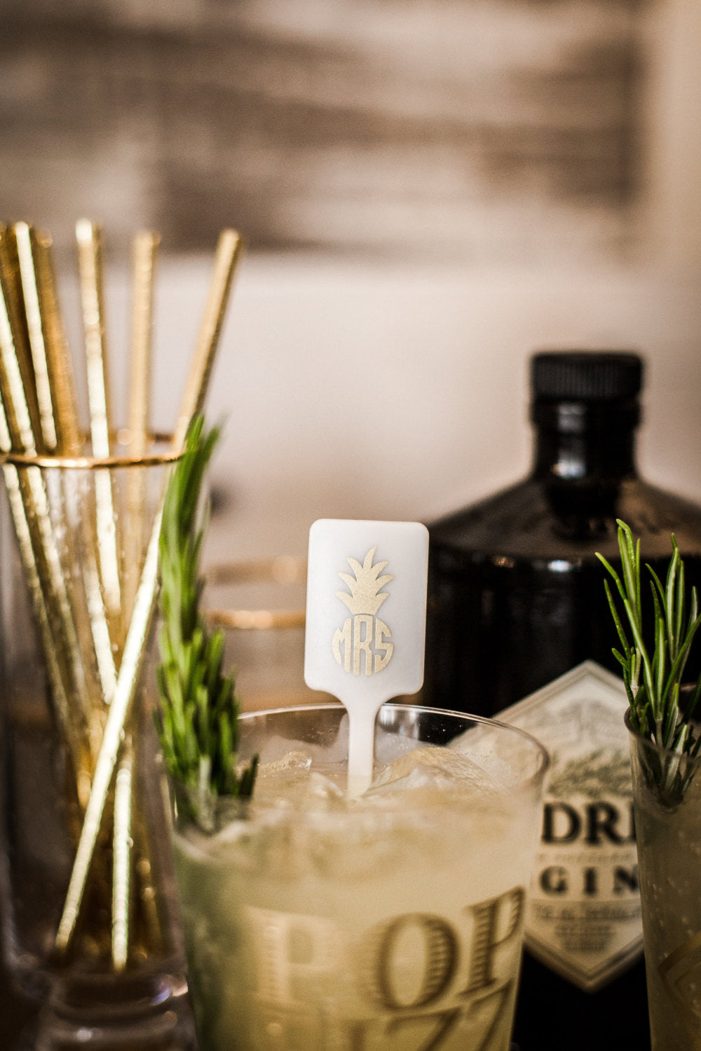 Pineapple Cocktail Stir Sticks #1443
