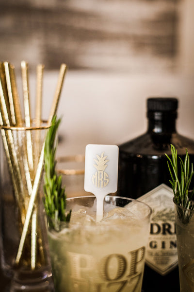 Pineapple Cocktail Stir Sticks #1443