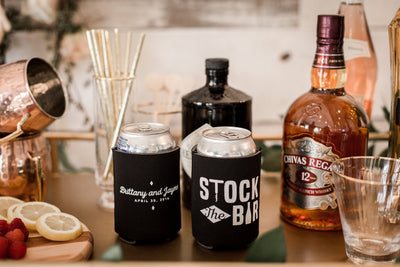Stock The Bar Housewarming Party Can Cooler Design #1337