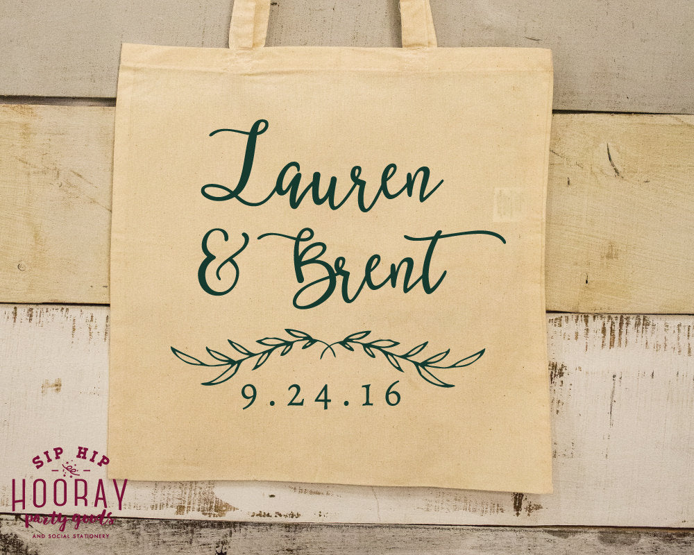Custom Bridal Party Tote Bags #1531