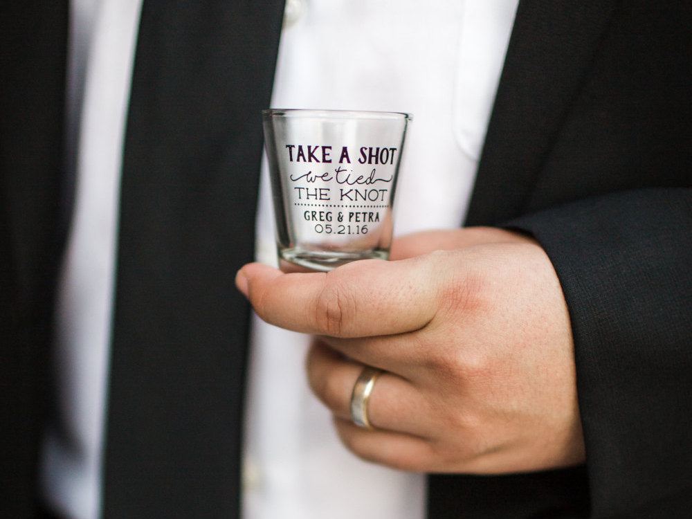 Take a Shot Wedding Reception Shot Glasses #1446