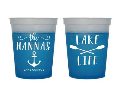 Lake Life Party Color Changing Cups #1537
