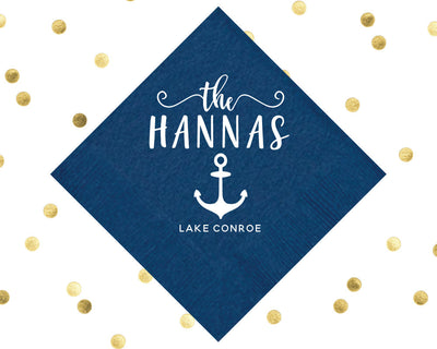 Lake Life Beverage Napkins #1537