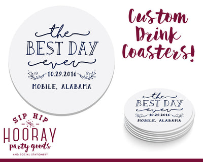 The Best Day Ever Coasters #1631