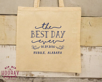 Best Day Ever Tote Bag Design #1631