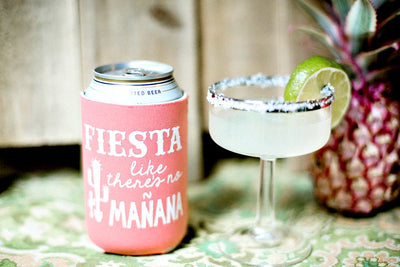 Fiesta Like There's No Manana Can Coolers