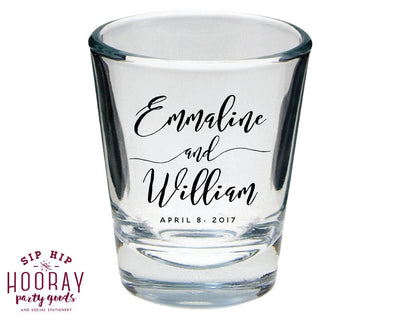 A Wedding Without a Buzz Shot Glasses #1607