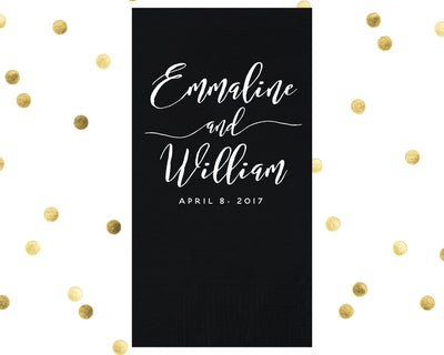 Wedding Buzz Guest Towel Design #1607