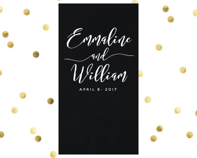 Custom Event Party Guest Towels #1607