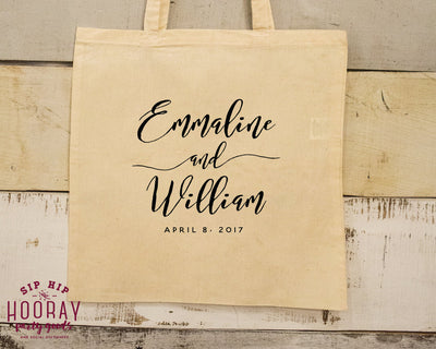Wedding Tote Bag Design #1607