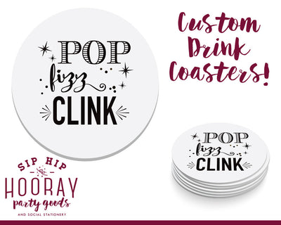 Personalized Event Coasters #1626