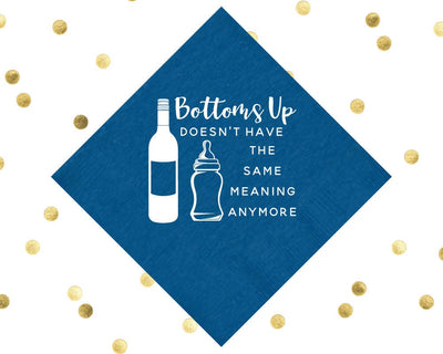 Bottoms Up Baby Shower Napkins #1606