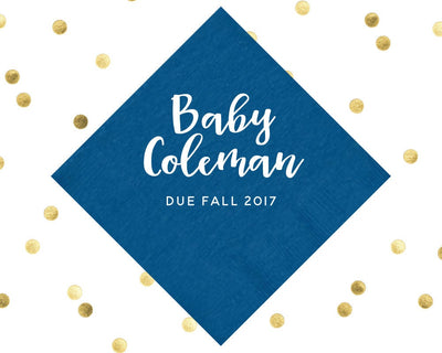 Baby Shower Napkins #1606