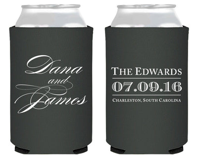 Custom Elegant Event Can Coolers #1613