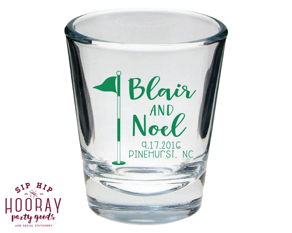 All Fore Love Shot Glass Design #1614