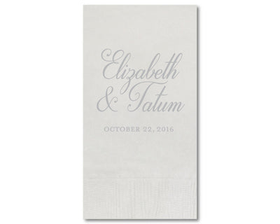Personalized Wedding Guest Towels #1663