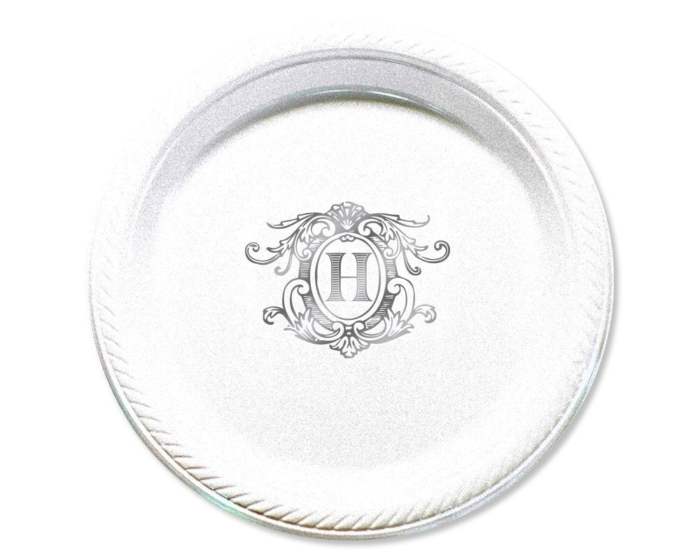 Custom Elegant Event Plates #1663