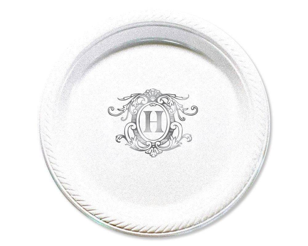 Custom Elegant Event Plates #1663