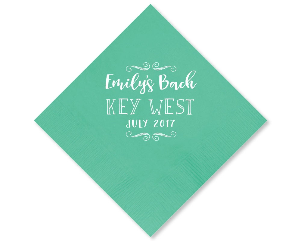 Bachelorette Party Beverage Napkins #1664