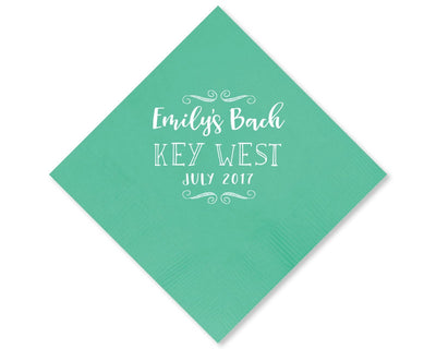 Bachelorette Party Beverage Napkins #1664