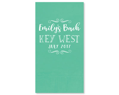 Bachelorette Beach Party Guest Towels #1664