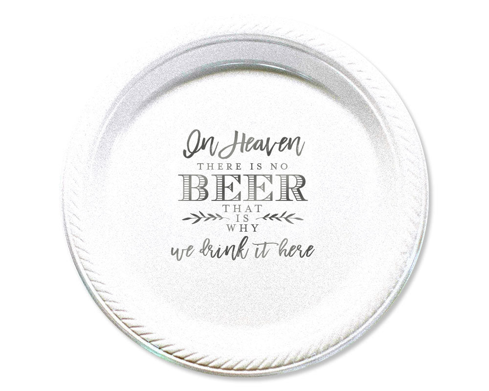Personalized Party Cake Plates #1665