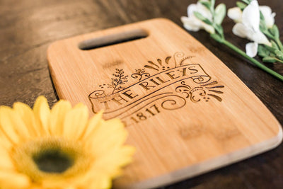 Wedding Gift, Anniversary Gift, Custom Gift, Cutting Board, Housewarming Gift, Custom Wedding Gift, Personalized Gift, Engraved, 1486