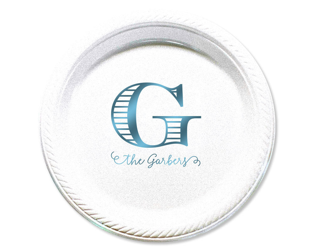 We Tied the Knot Cake Plates #1667